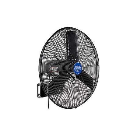 Outdoor Oscillating Wall Mounted Fan, 24 Diameter, 3/10HP, 7700CFM